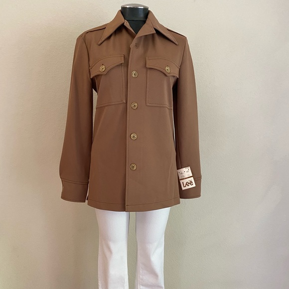 Vintage NWT! Lee Polyester Western Vega Shirt Jacket - Picture 2 of 12